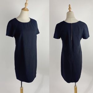 WAYF Short Sleeve Black Shift Dress Womens Small